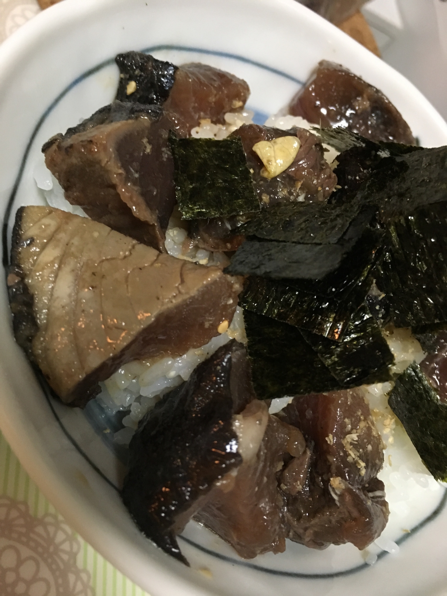 カツオの叩き丼