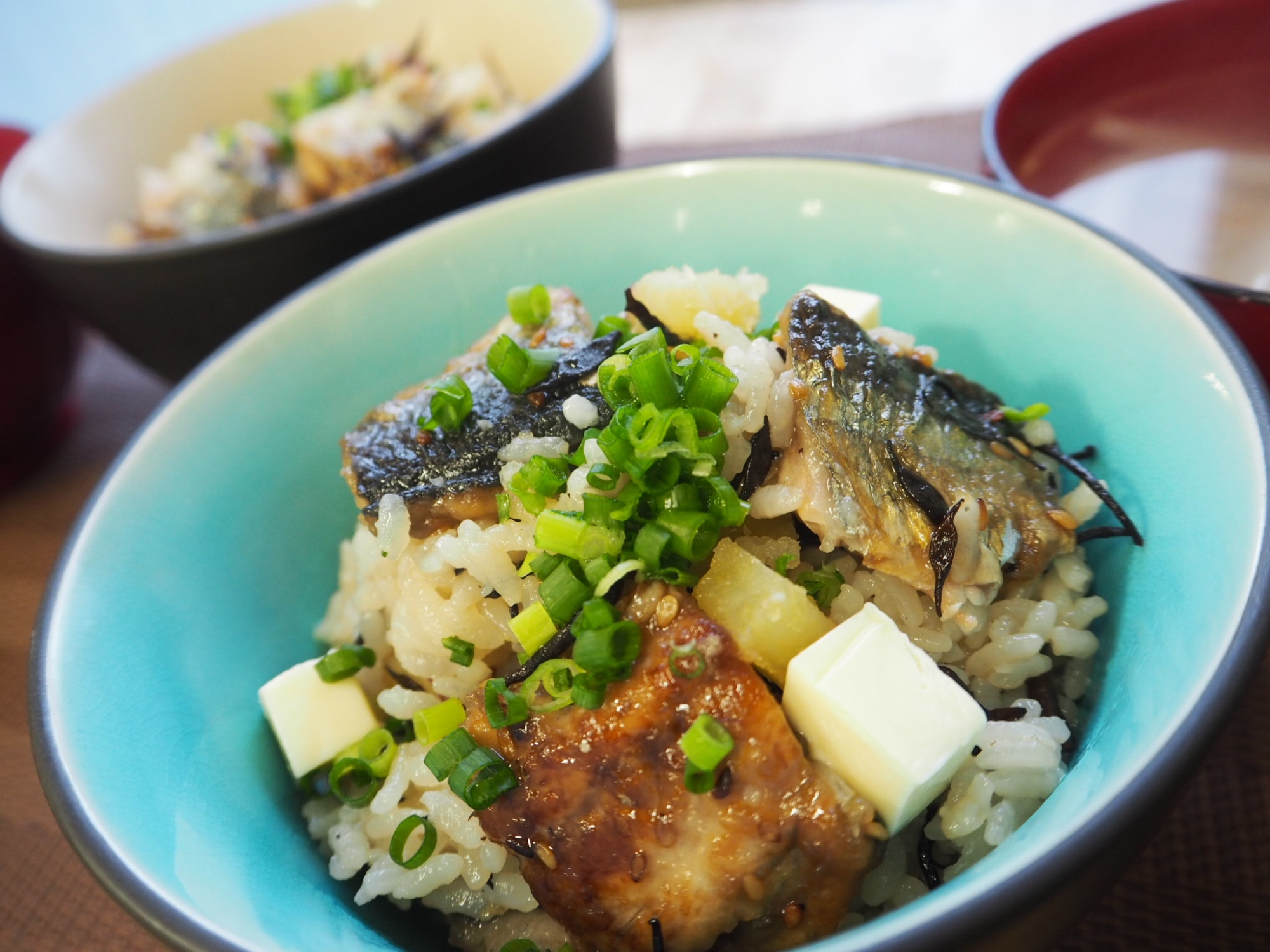 秋刀魚のコク旨秋ごはん