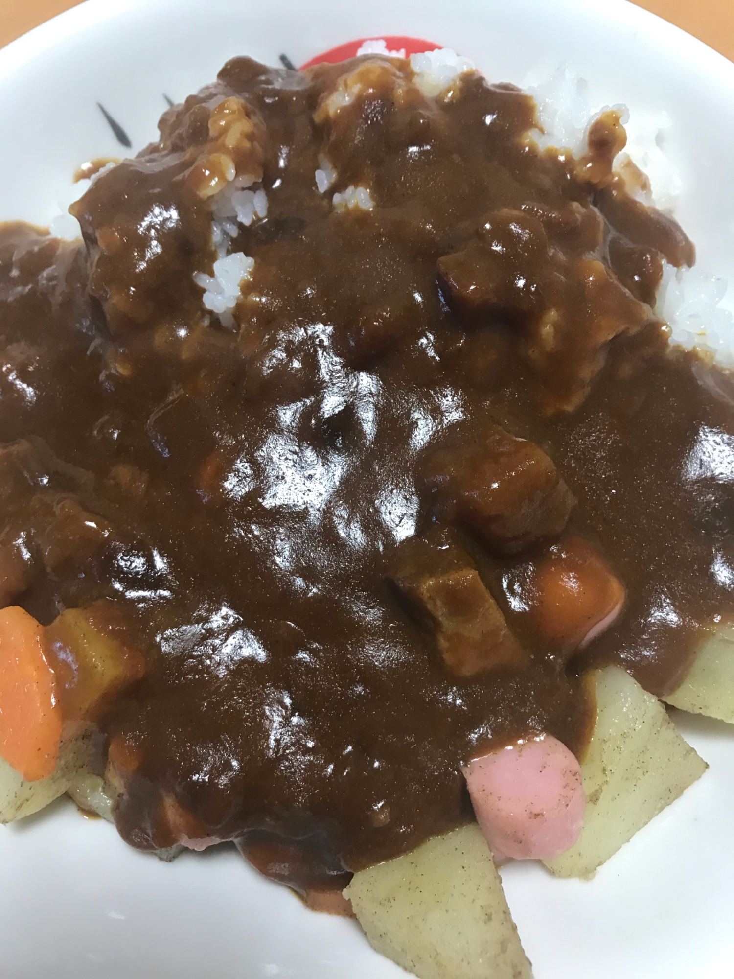 レトルトにちょい足しカレー