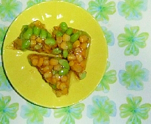 前菜に！枝豆とコーンの冷たい野菜寄せ