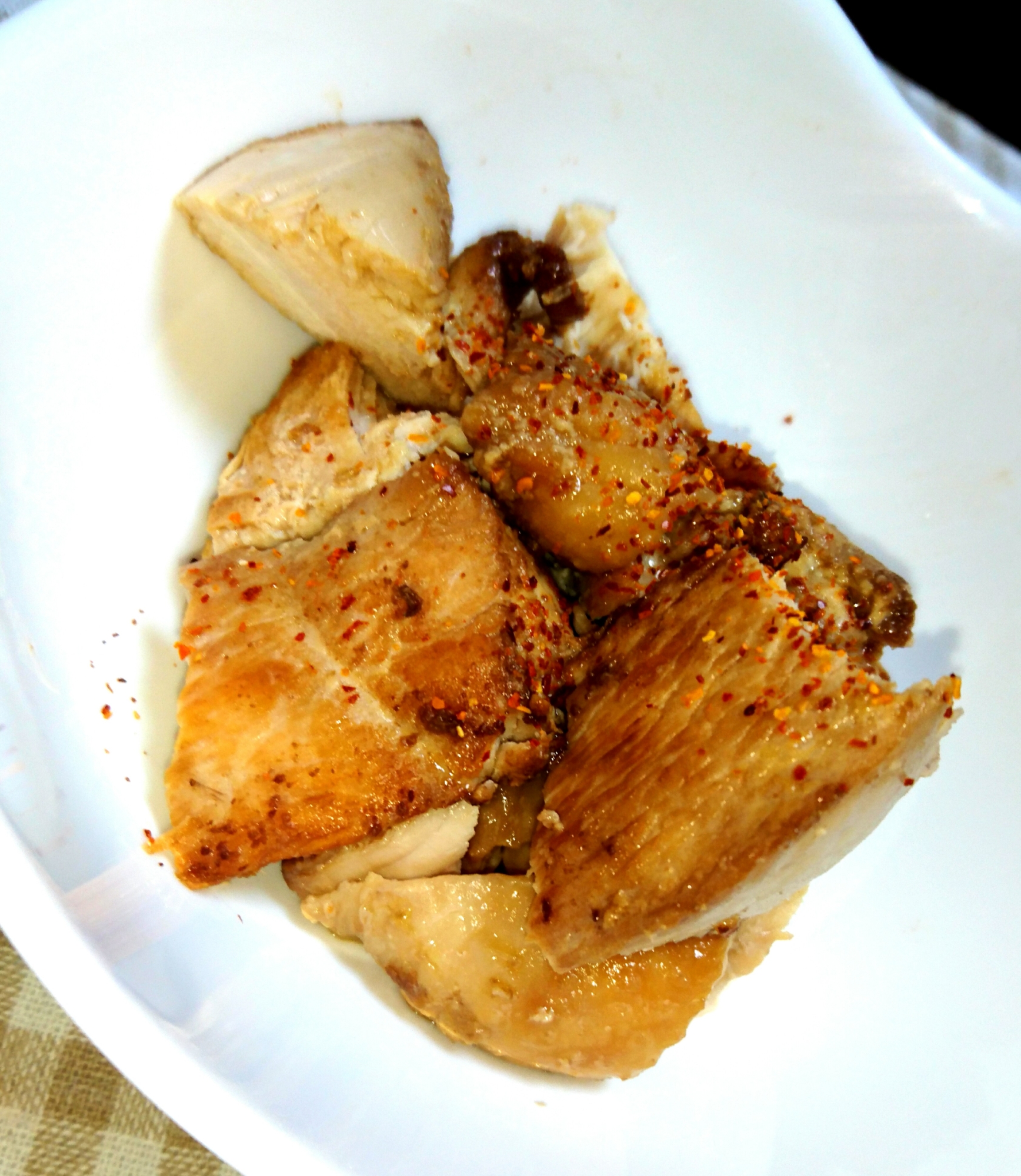 鶏肉の醤油マヨ炒め