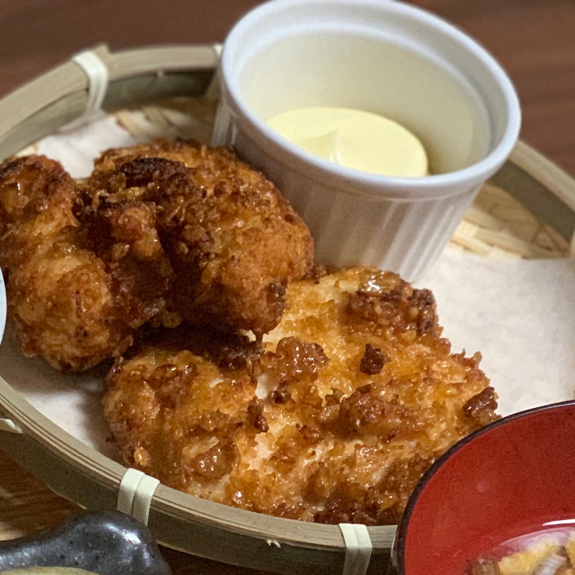 ごま油で味付け♪鶏の唐揚げ