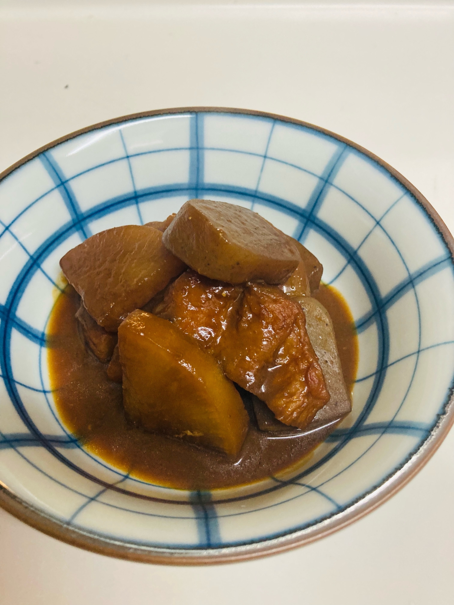 ♪我が家の定番♪さば味噌の味噌で煮物