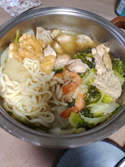 寄せ鍋スープ(味噌＆醤油)✩混ぜるだけ♪