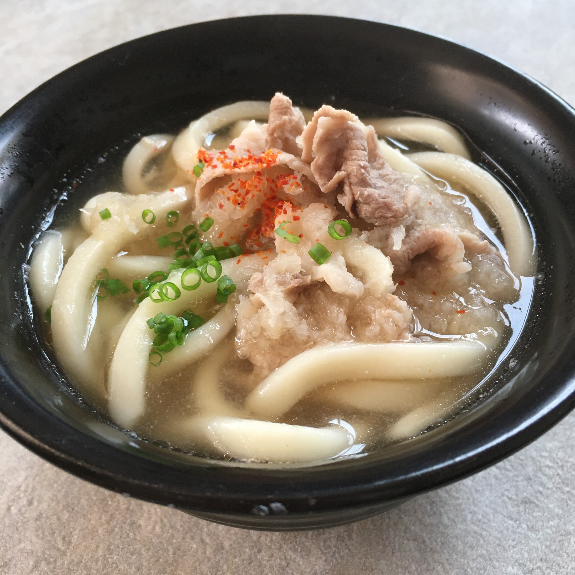 みぞれ肉うどん♪