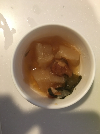 大根人参の醤油煮