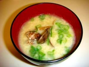 【味噌汁】ヘルシー！あさりの豆乳味噌汁