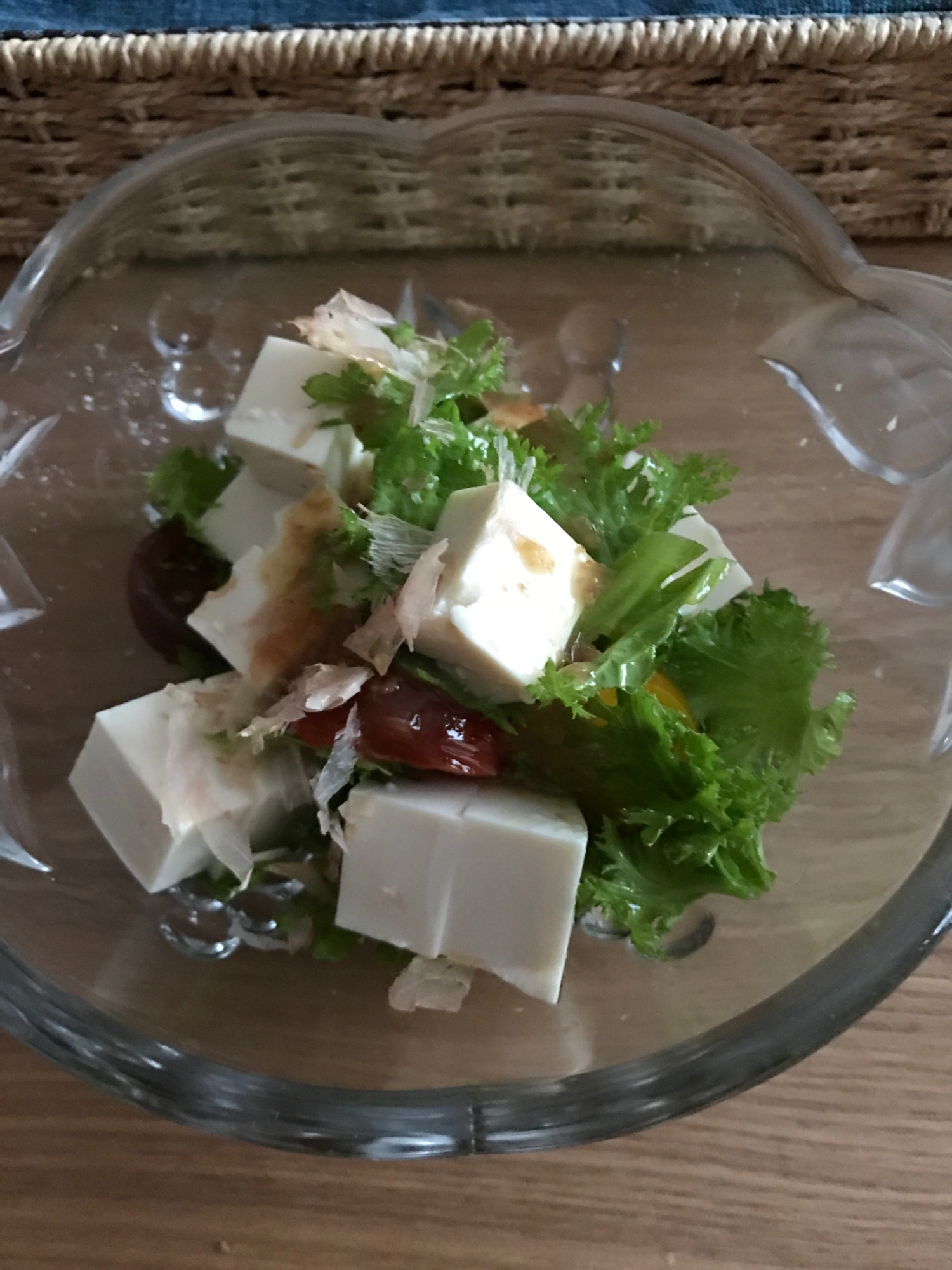 わさび菜とミニトマトの豆腐サラダ レシピ 作り方 By ボンド子 楽天レシピ わさび菜とミニトマトの豆腐サラダ レシピ 作り方 By ボンド子 楽天レシピ