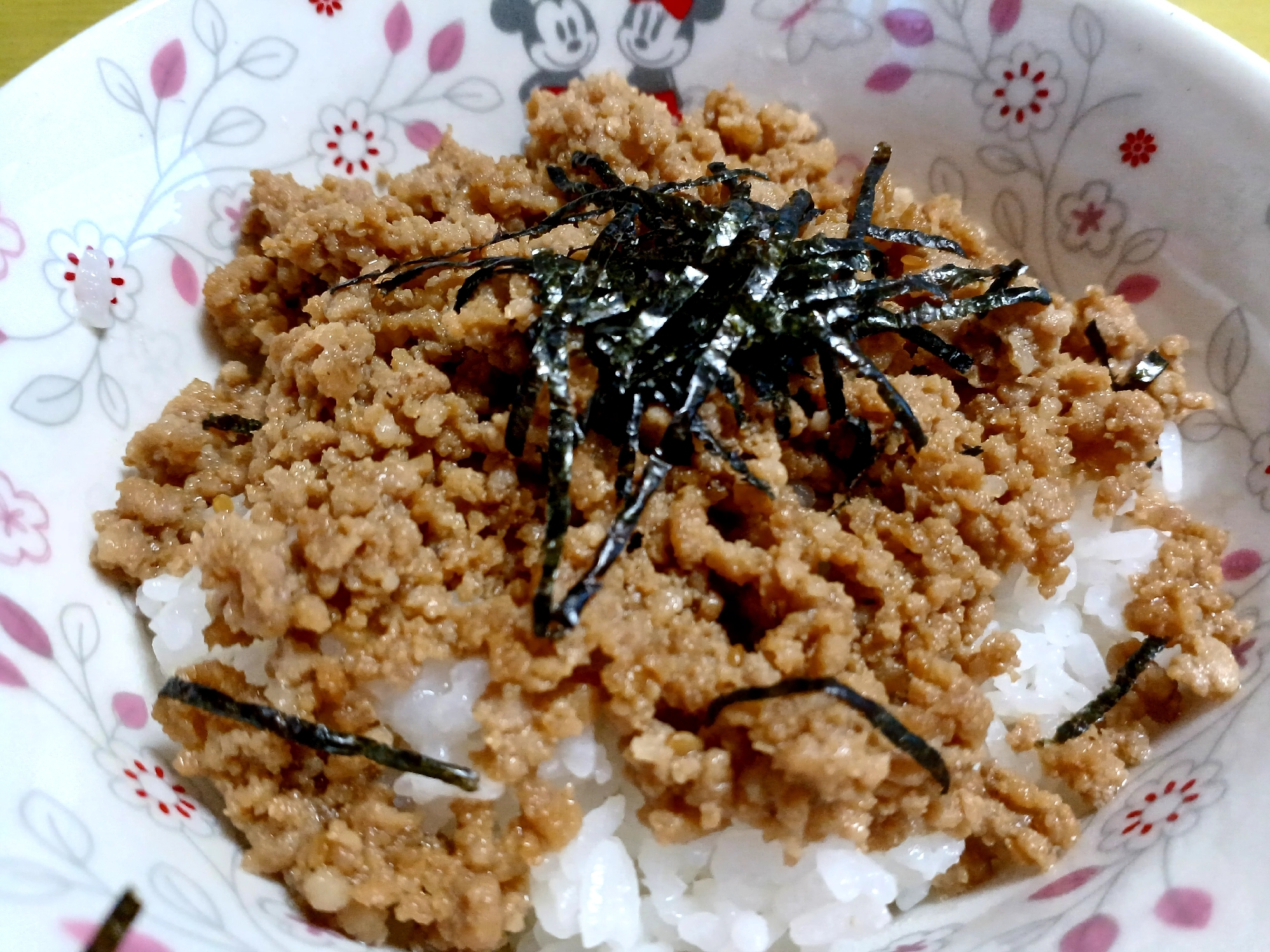 そぼろ丼