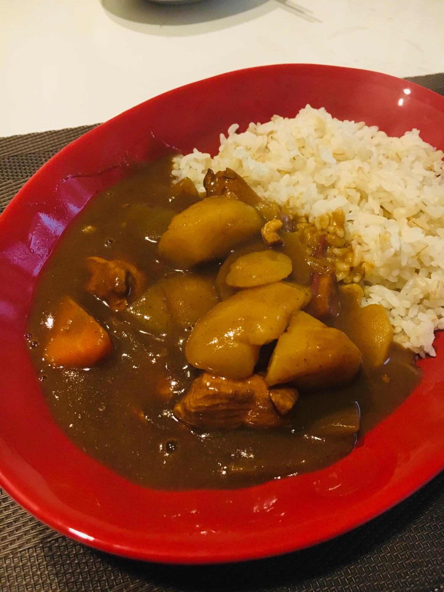 トマト缶で！野菜ゴロゴロトマトカレー