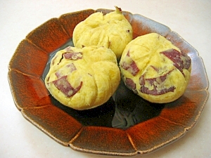 とっても簡単 さつまいもの茶巾 レシピ 作り方 By ぶるぶるらぶ 楽天レシピ