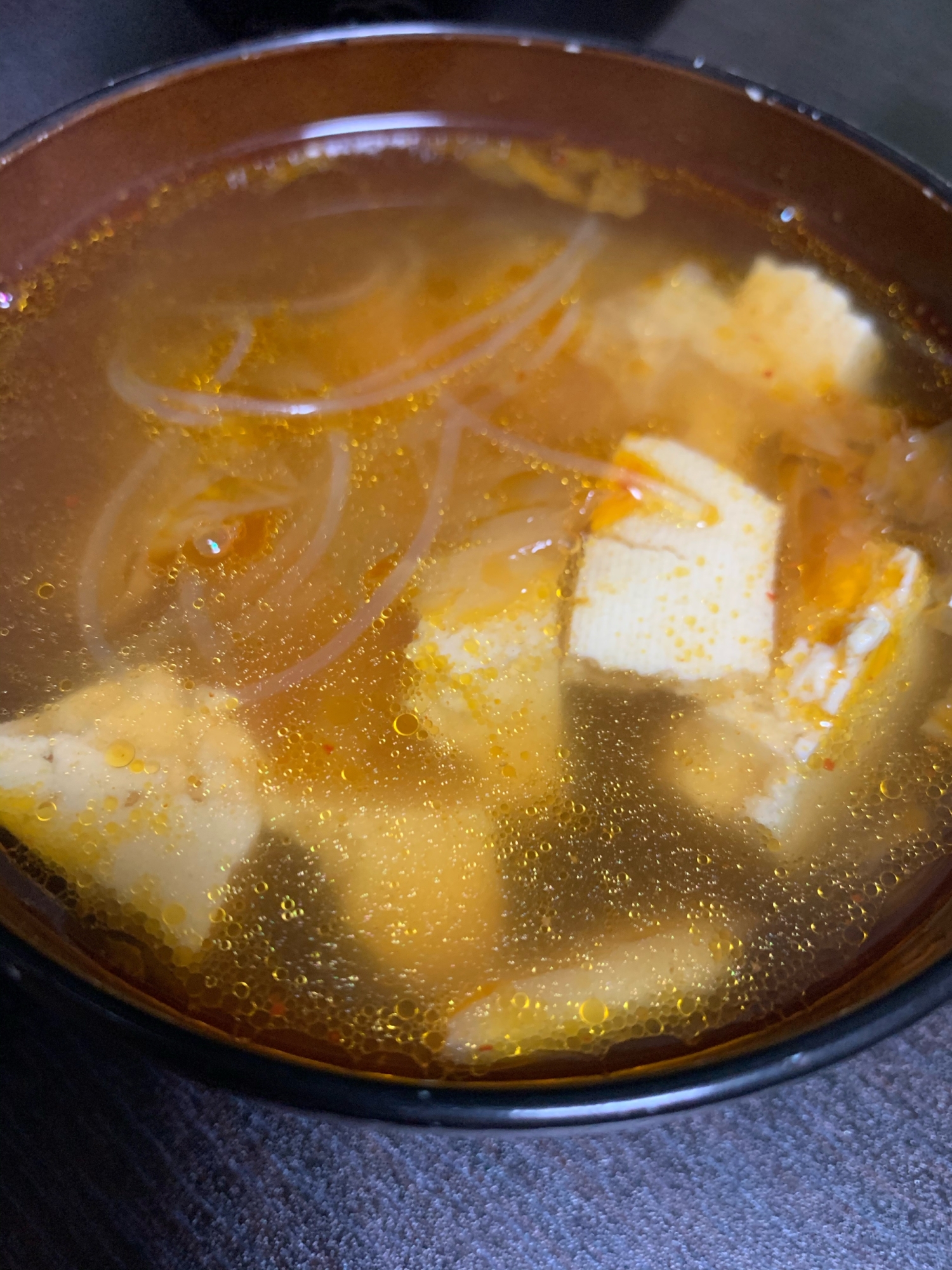 チゲ風中華スープ