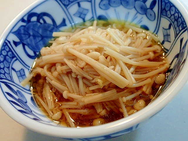 生姜香る　えのき茸の佃煮