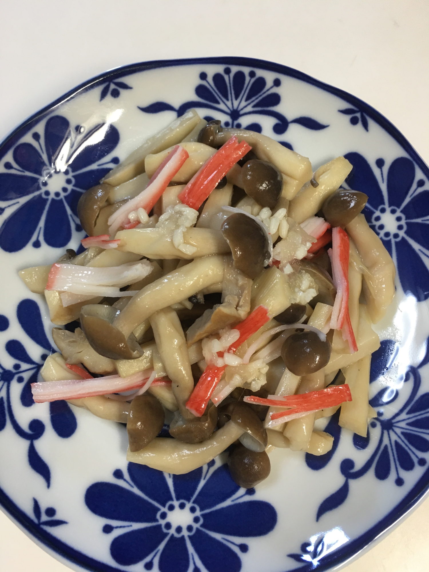 レンチンきのこの玉ねぎ麹和え