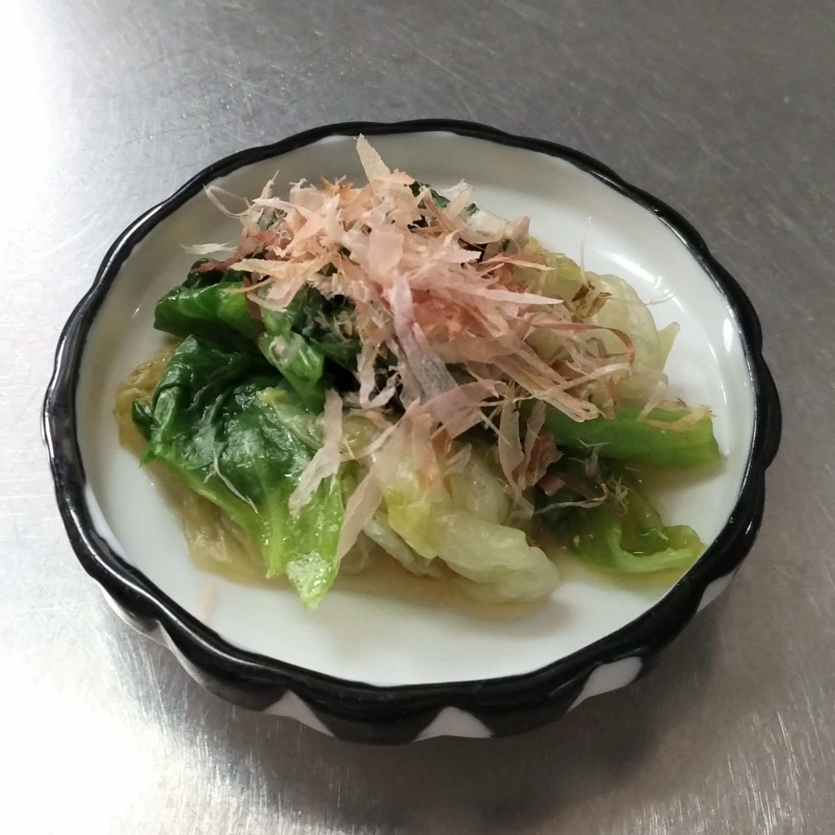 レタスのお浸し