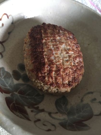 牛挽肉のお豆腐ハンバーグ