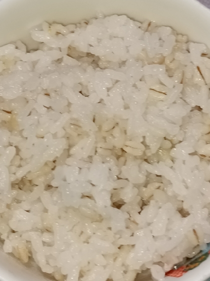 圧力鍋なら簡単！押し麦ごはん