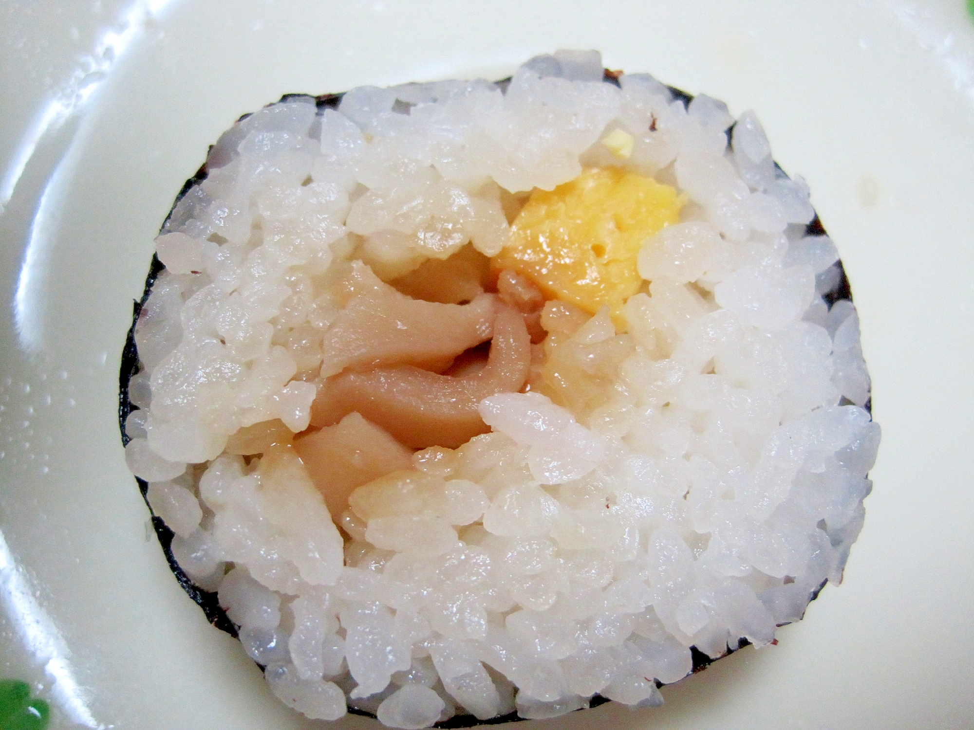 筍と卵の巻き寿司