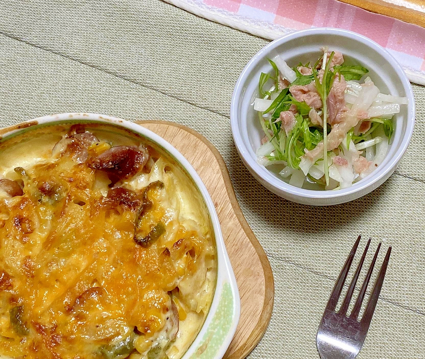あっさり、大根のシーチキンサラダ