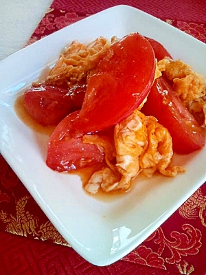 トマトと卵の炒め物　西紅柿炒雞蛋