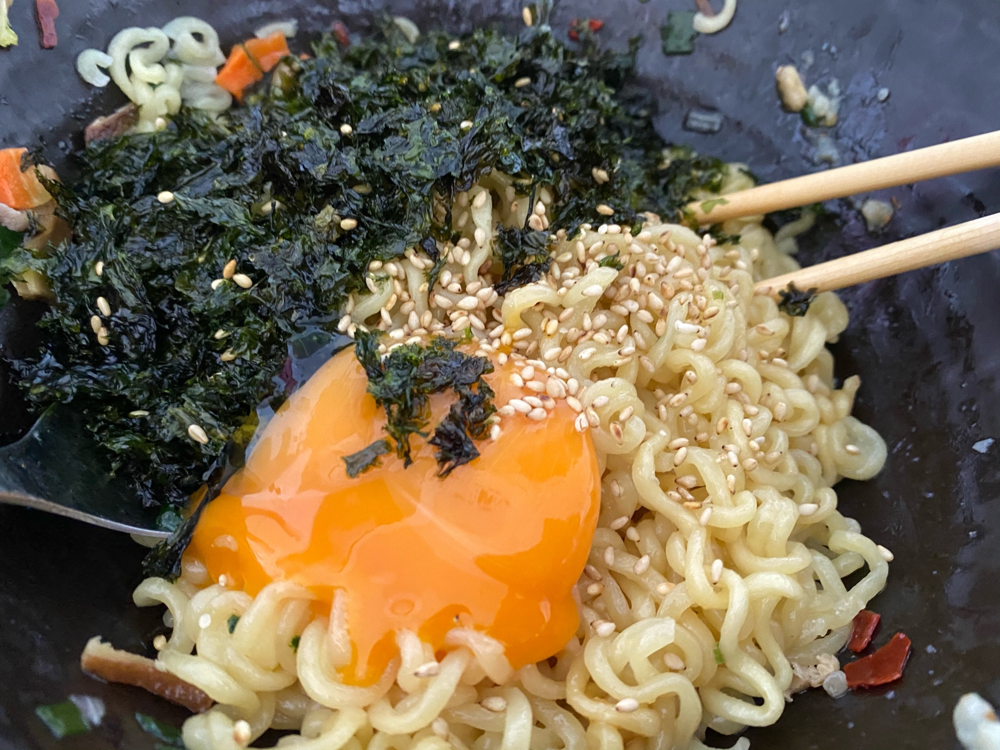 もちもち油そば