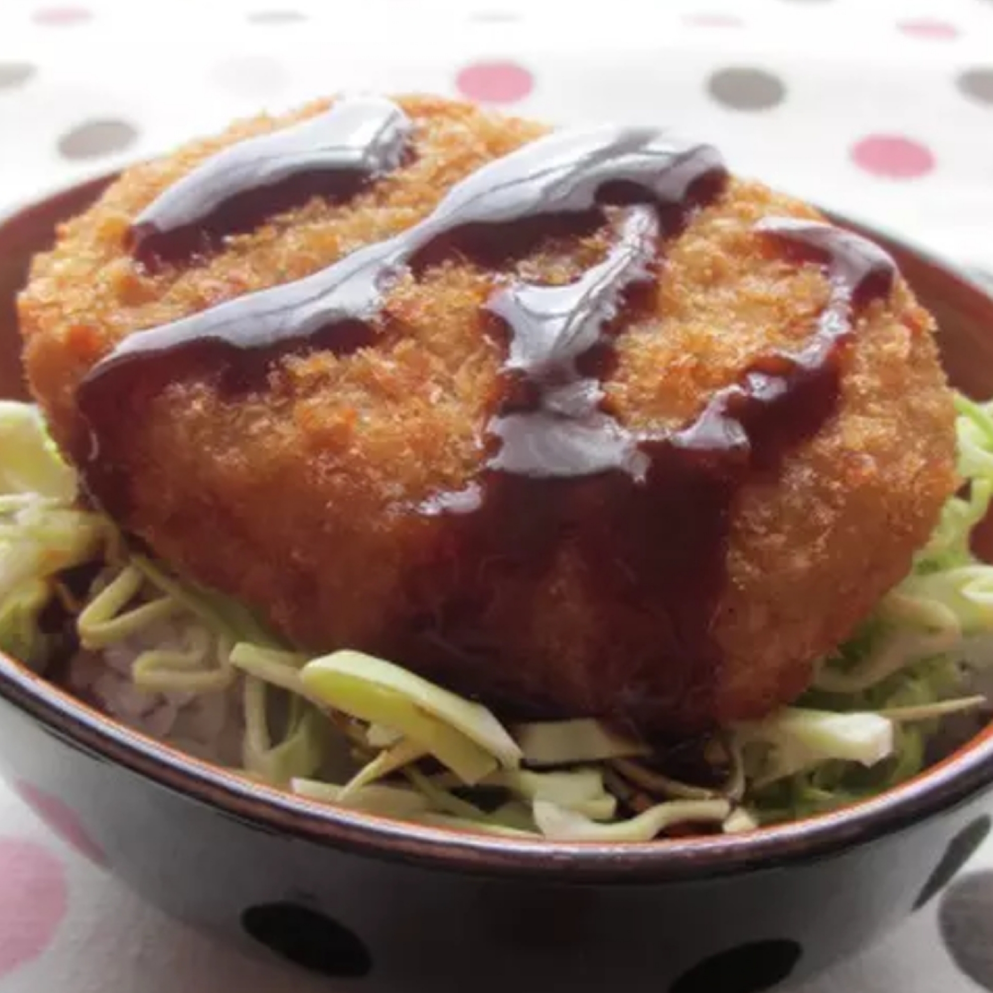 コロッケキャベツ丼