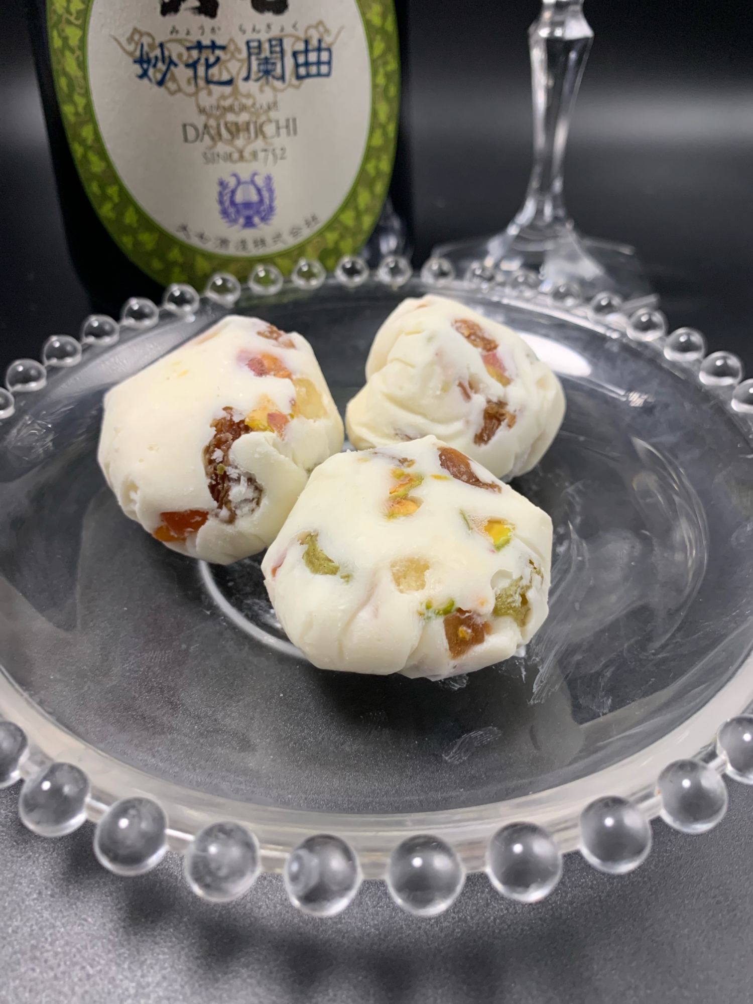 日本酒にワインに、ヘルシー酒粕カッサータ