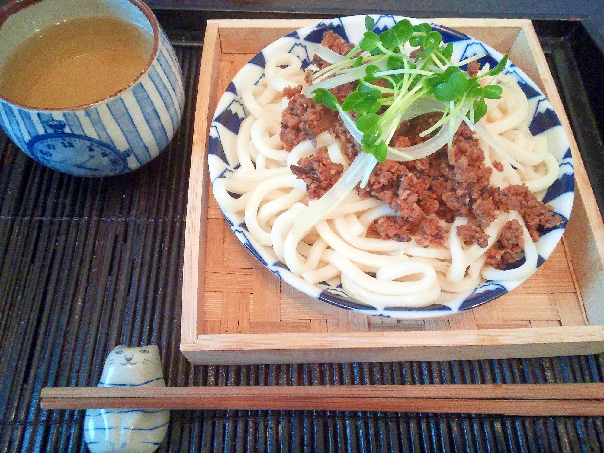 肉味噌うどん