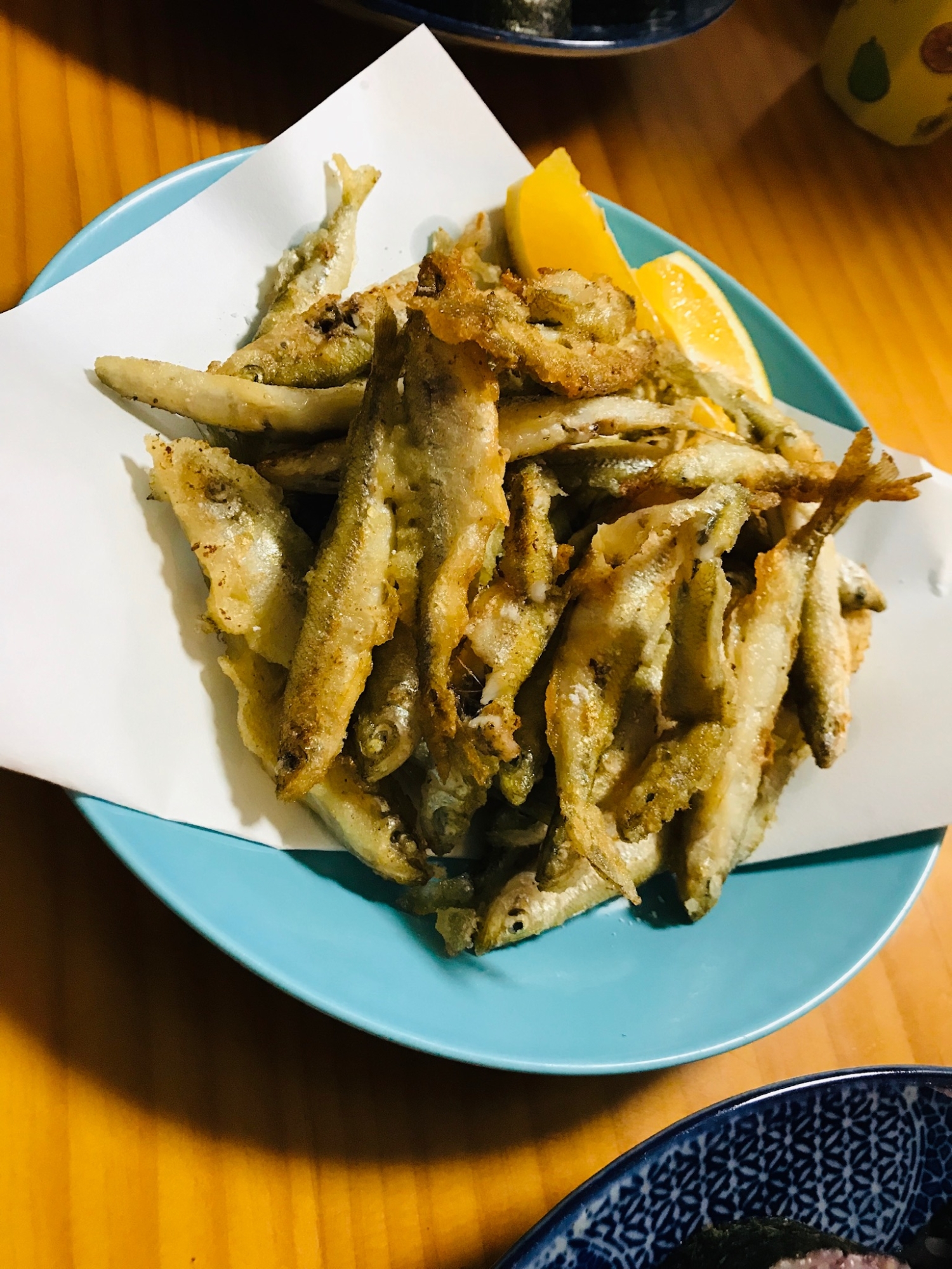 わかさぎのから揚げ