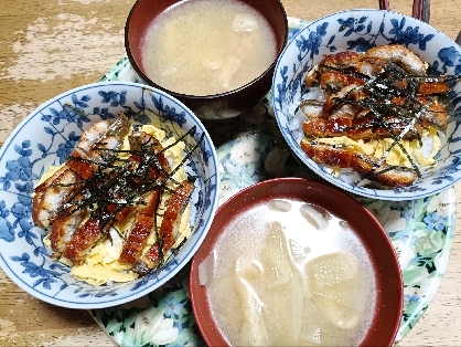 豪華で簡単♪鰻のひつまぶし丼