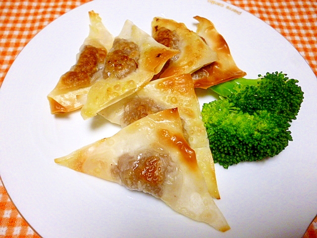 焼きクリームチーズワンタン レシピ