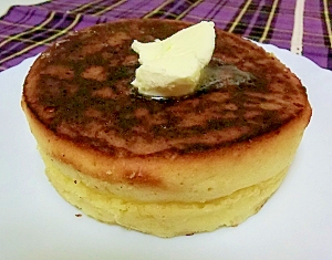 セルクルを使って♪ふんわりホットケーキ