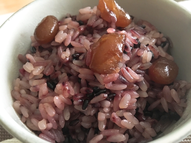 簡単炊飯器で☆食紅を使わない甘〜い赤飯