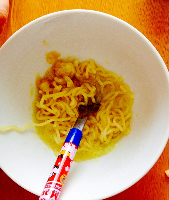 幼児食☆キャベツ入りのラーメン