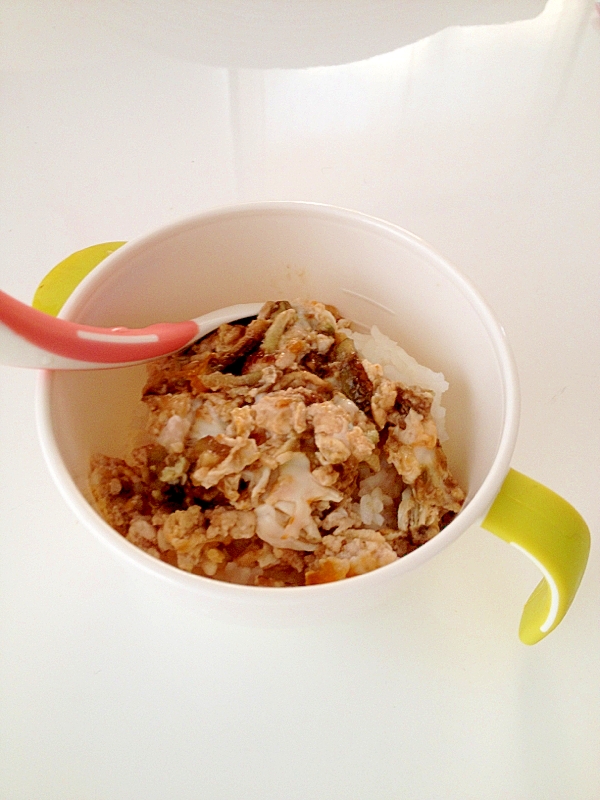 なすと鶏ひき肉の丼 離乳食 レシピ 作り方 By とっこ 楽天レシピ なすと鶏ひき肉の丼 離乳食 レシピ 作り方 By とっこ 楽天レシピ