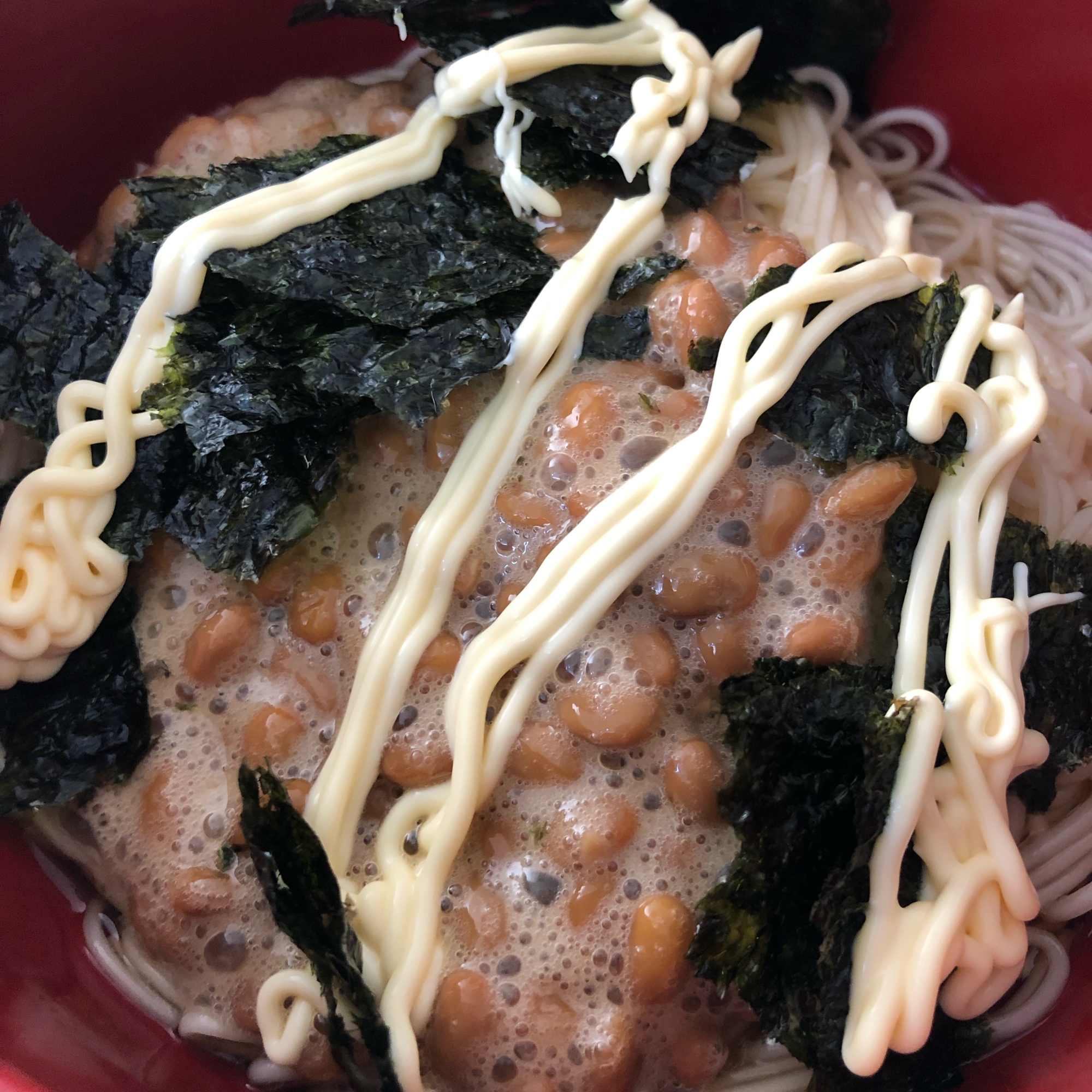 濃厚ズボラそうめん