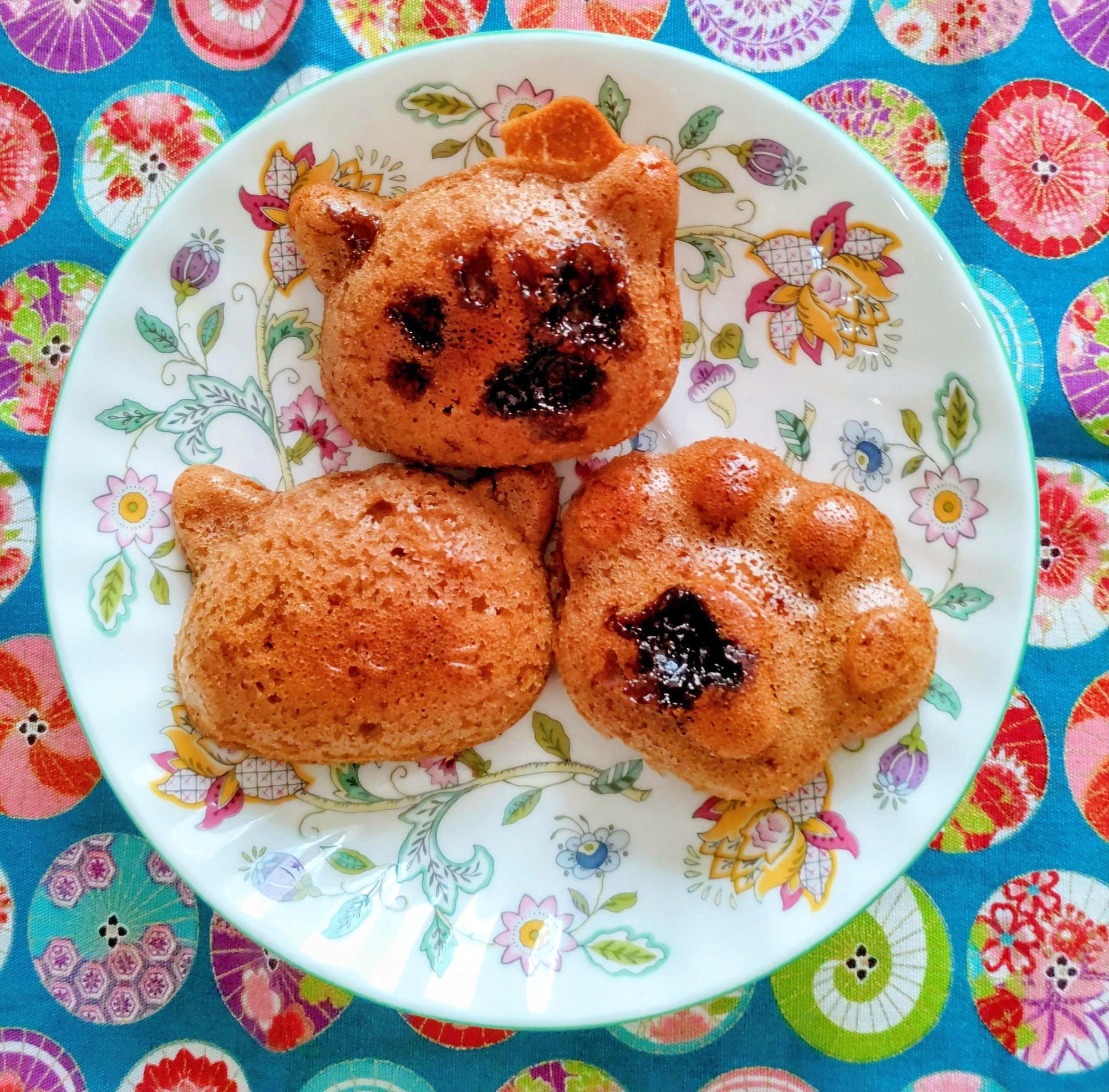 PETボトル緑茶濃い味deふわっほろっカップケーキ
