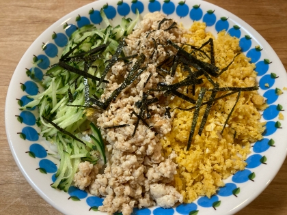 きゅうりで代用しました。　
美味しくできました♪