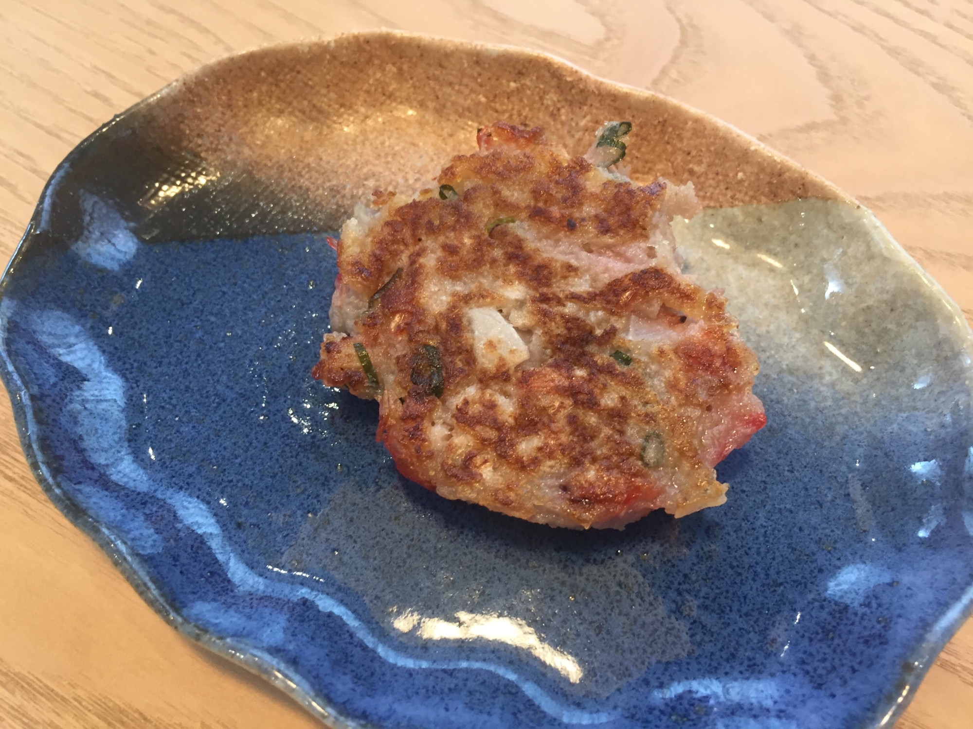 モチモチ！シャキシャキ！れんこんと桜えびの団子