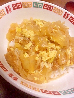 簡単きつね丼