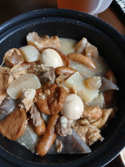 簡単つゆで☆我が家のおでん