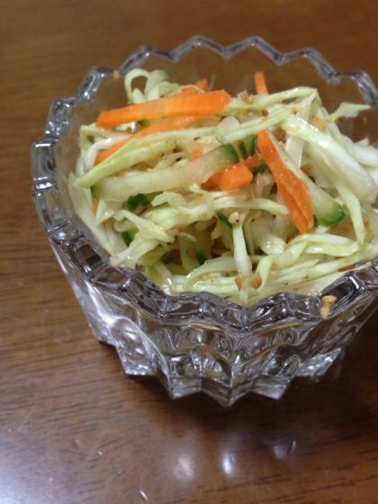 簡単☆キャベツの中華サラダ