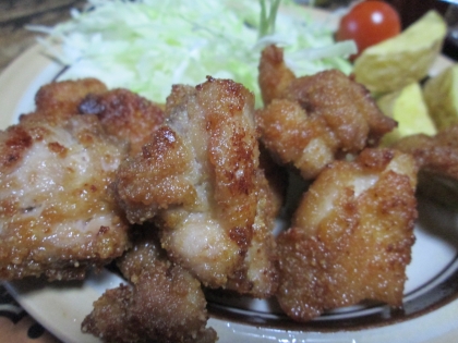 懐かしい味のザンギ♪ から揚げ ♪