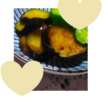 レンジで簡単‎٭¨̮♫*なすのごま味噌和え✧˖°♡