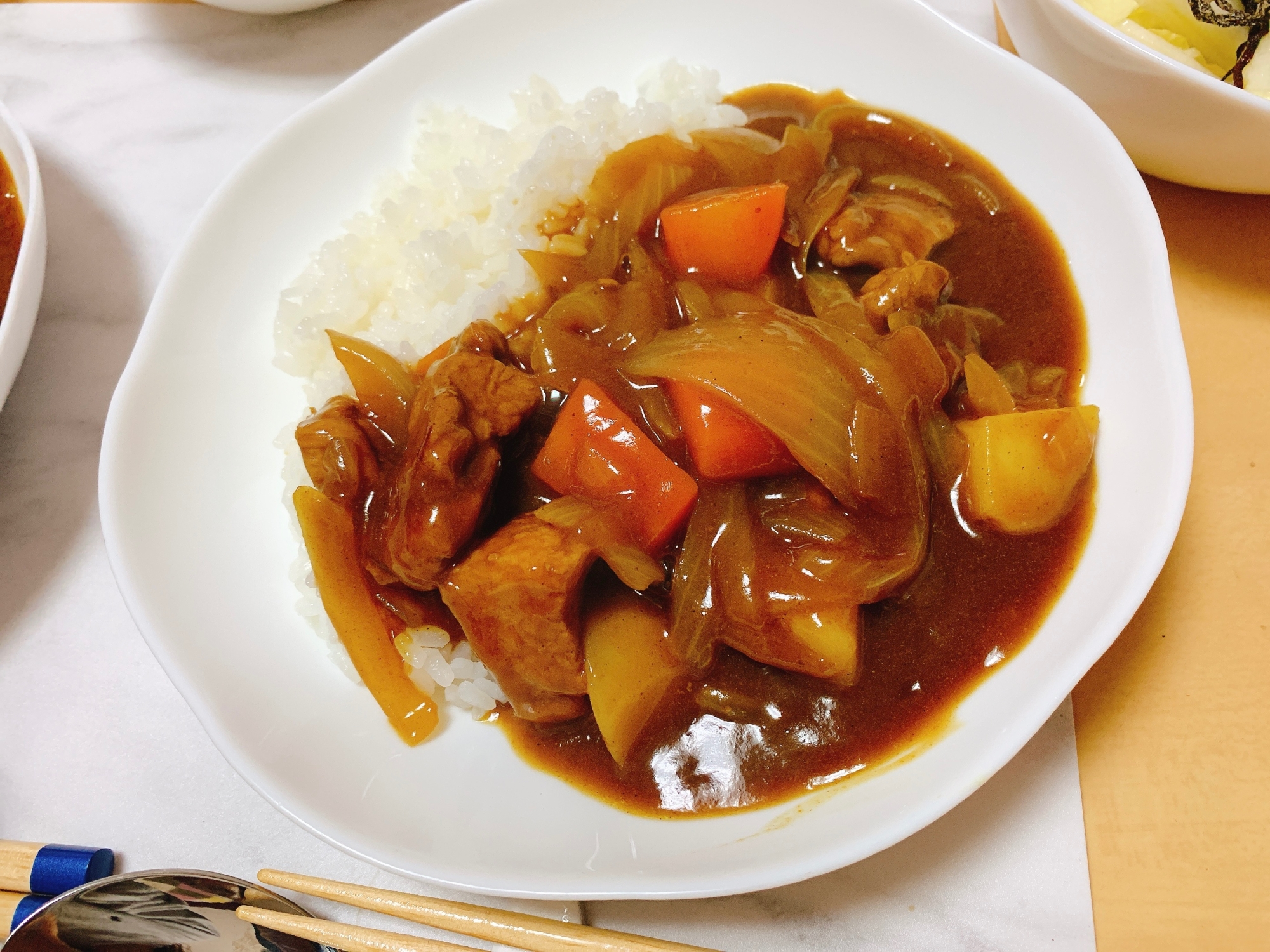 お肉ごろごろカレー