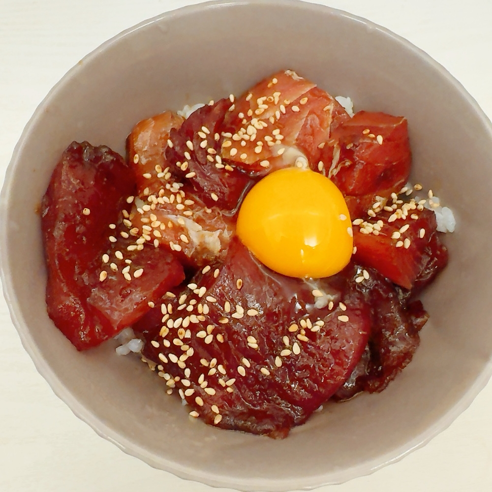 マグロの漬け丼風♡簡単に鉄分摂取