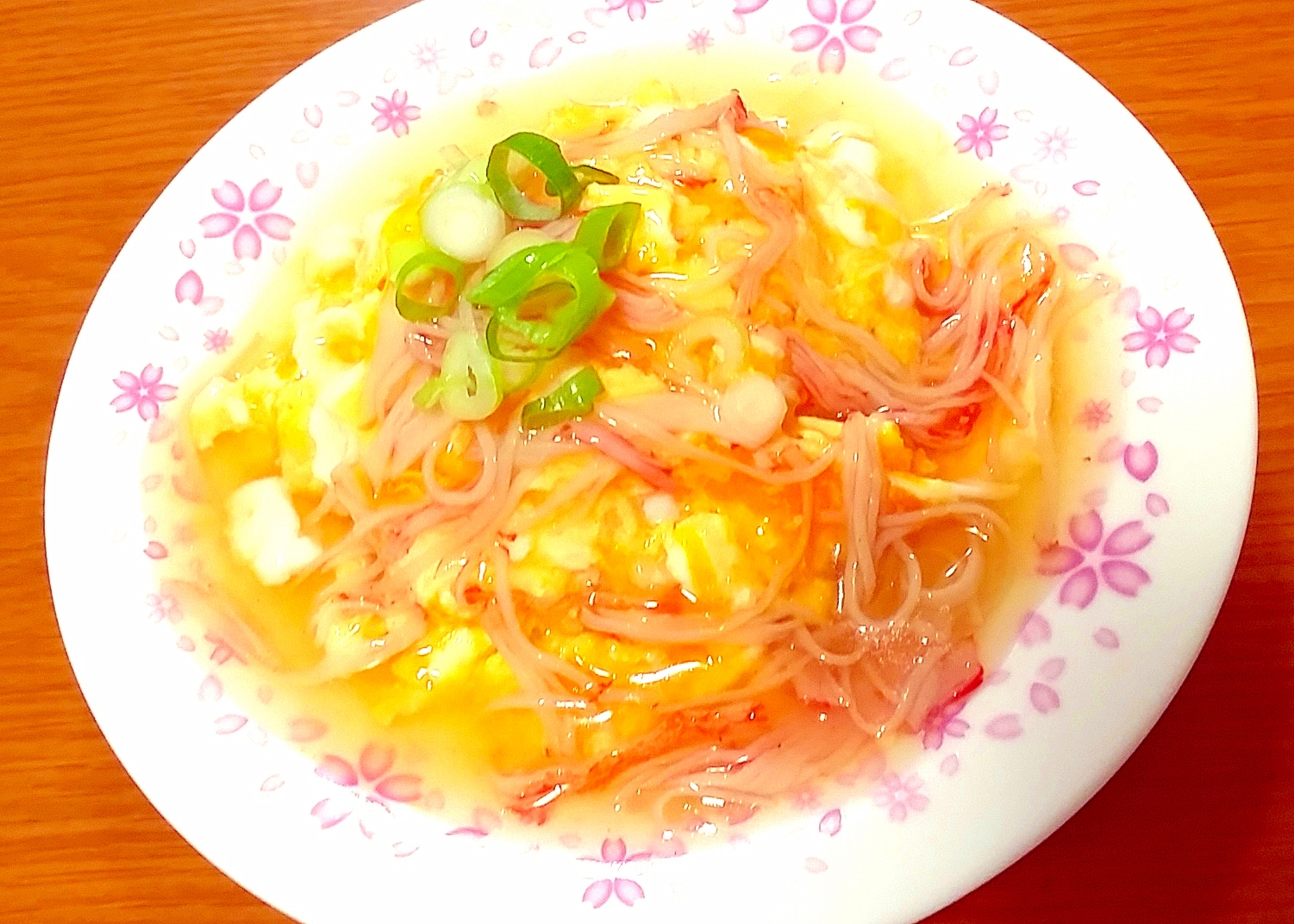カニカマと卵で☆簡単天津飯♪