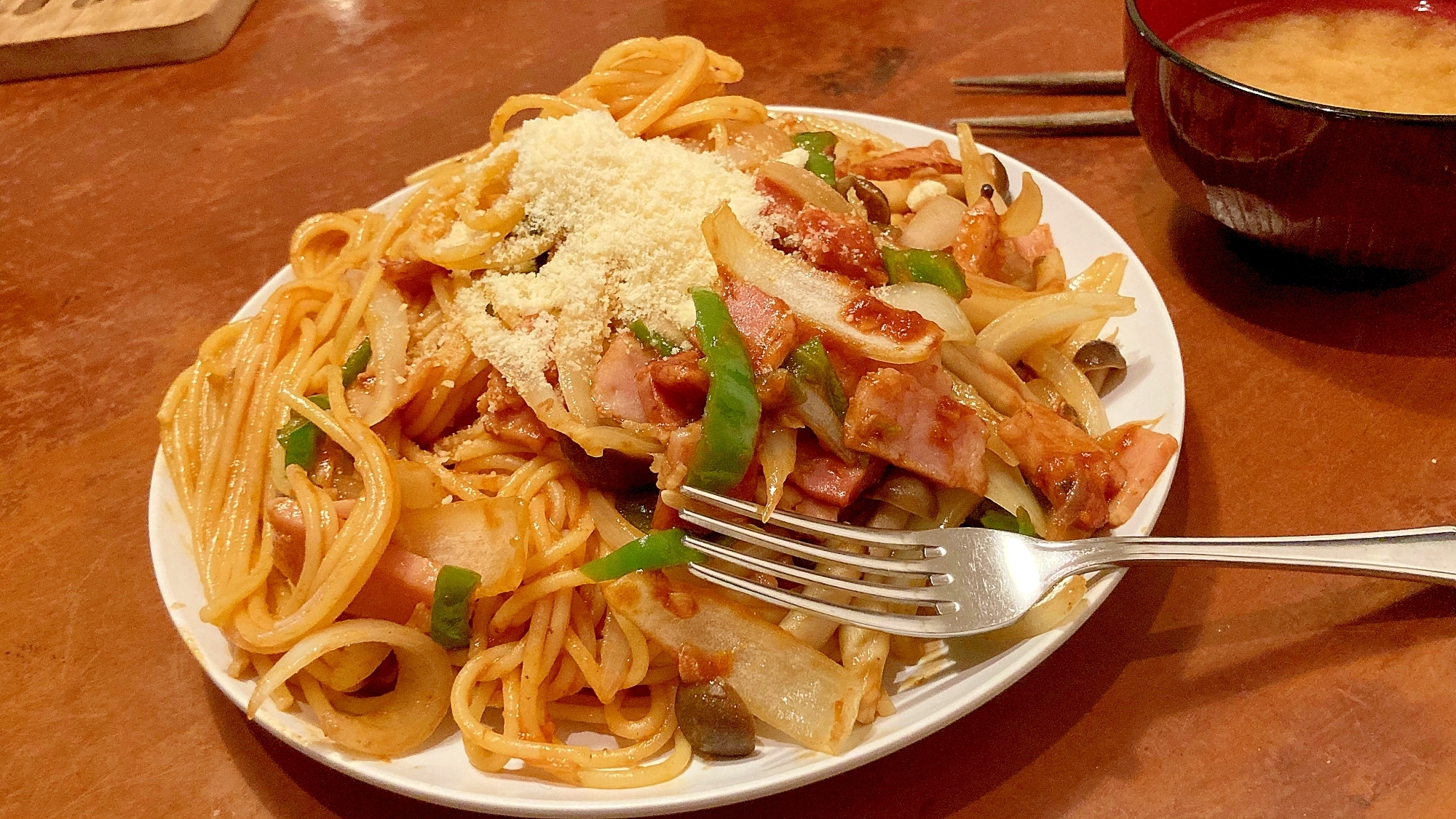 きのう何食べシロさんのナポリタン+α