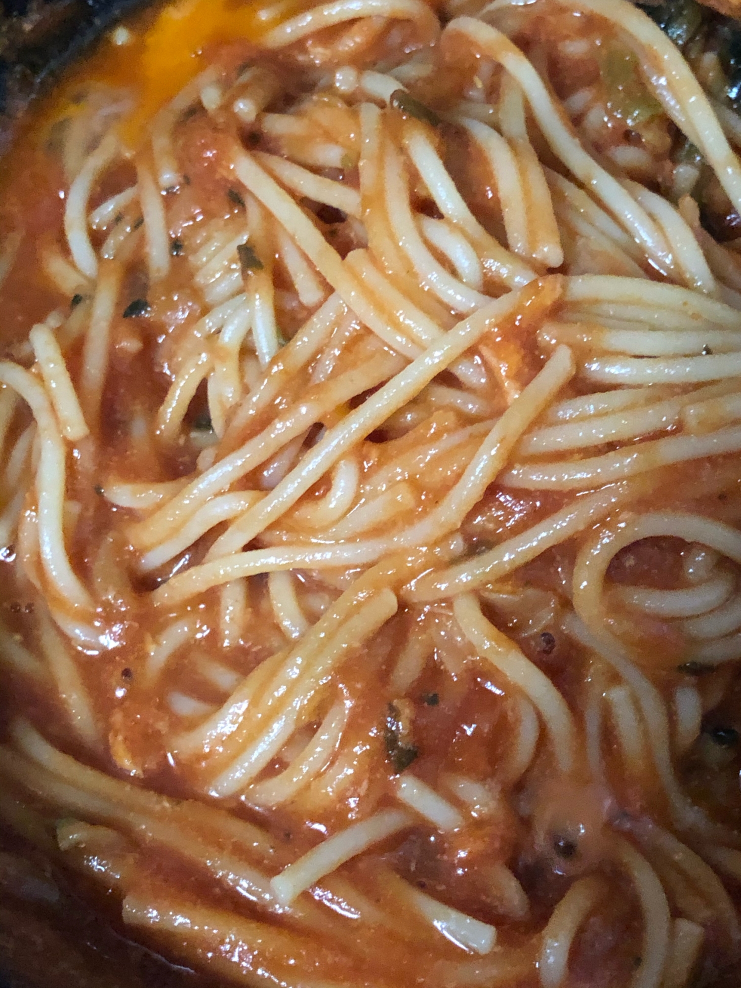 シンプル簡単トマトスパゲティ