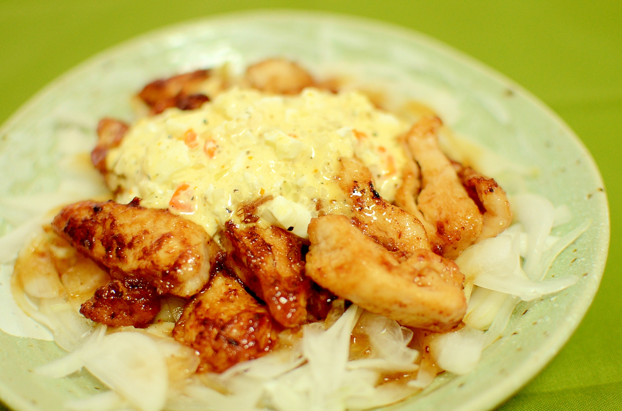 鶏胸肉を使って柔らかチキン南蛮のレシピ